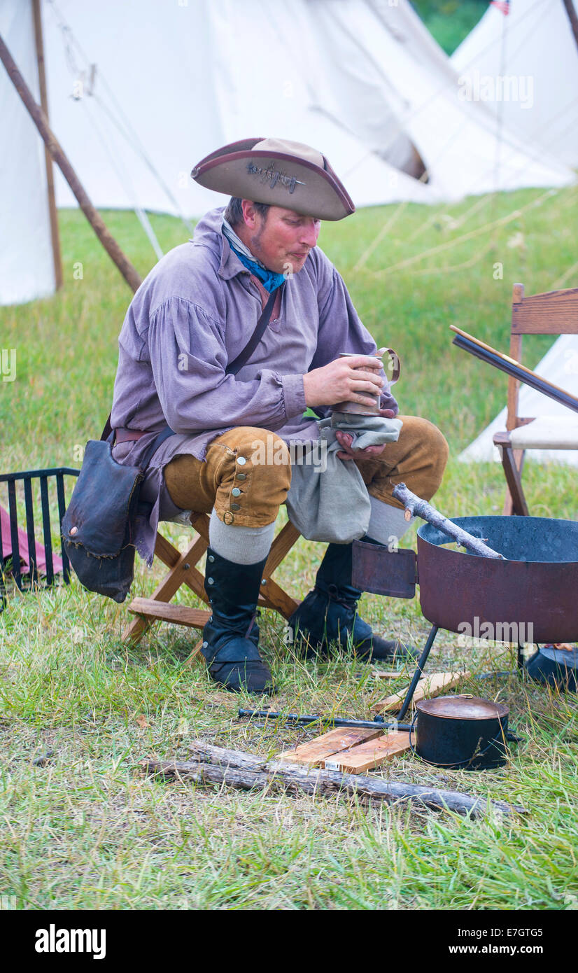 Mountain man rendezvous hires stock photography and images Alamy