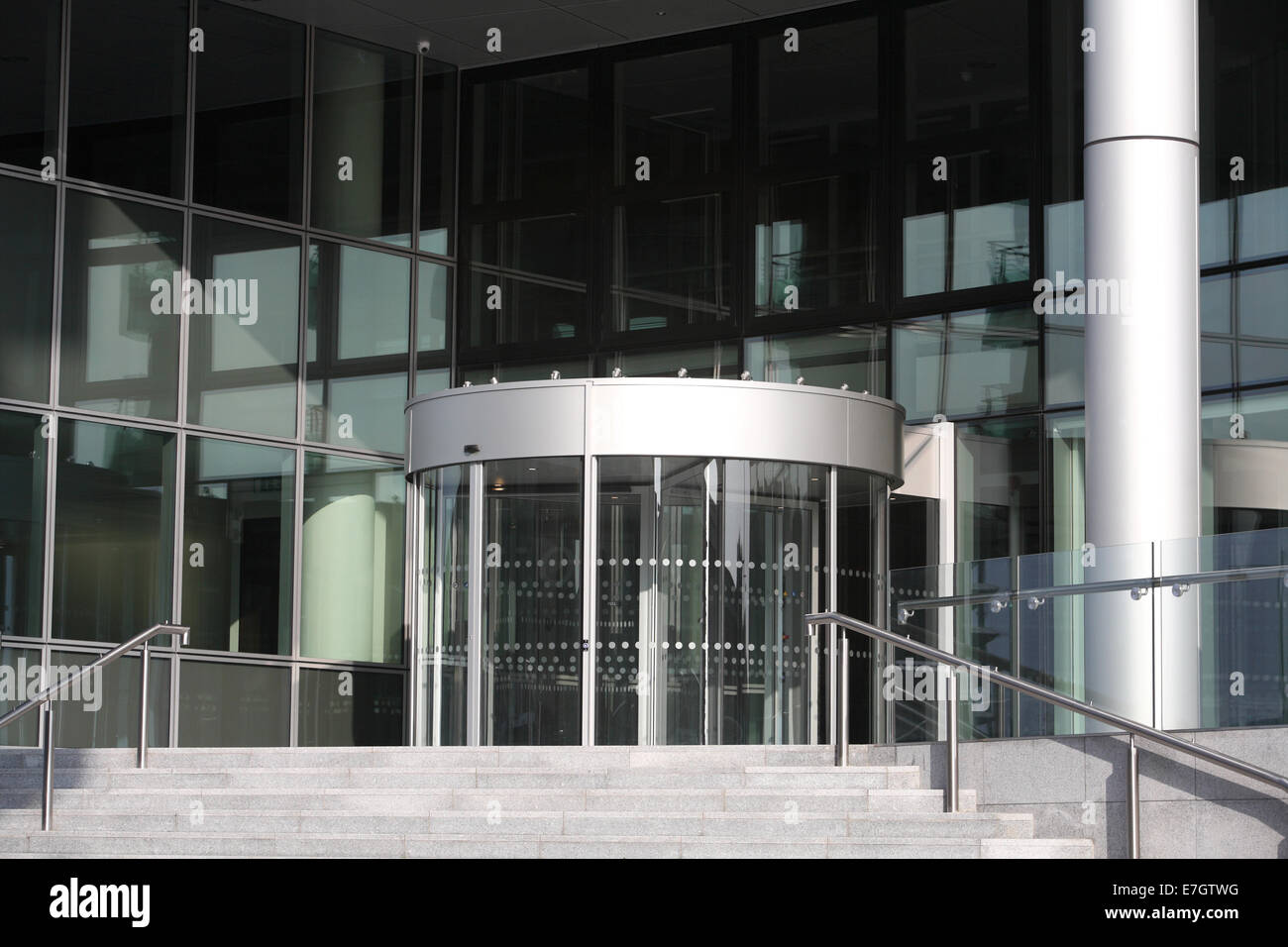 Modern office reception entrance Stock Photo