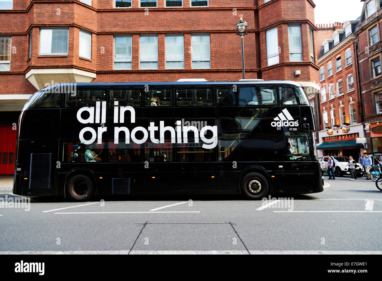Adidas Black Livery Bus High Resolution Stock Photography and Images - Alamy