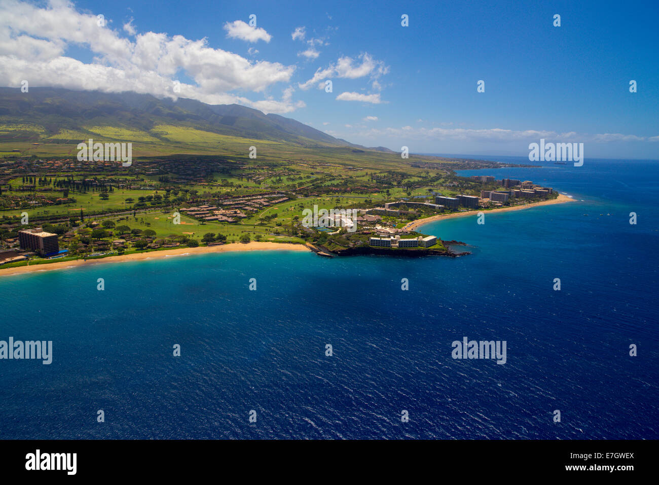 Kaanapali, Maui, Hawaii Stock Photo