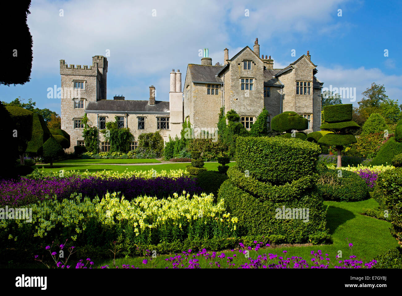 Levens Hall, South Lakeland, Cumbria, England UK Stock Photo Alamy