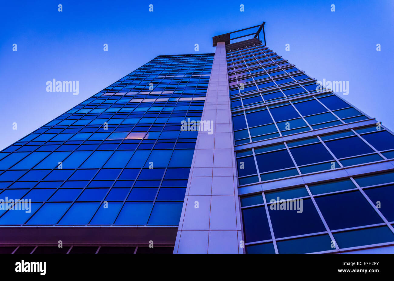 Modern building in downtown Baltimore, Maryland. Stock Photo