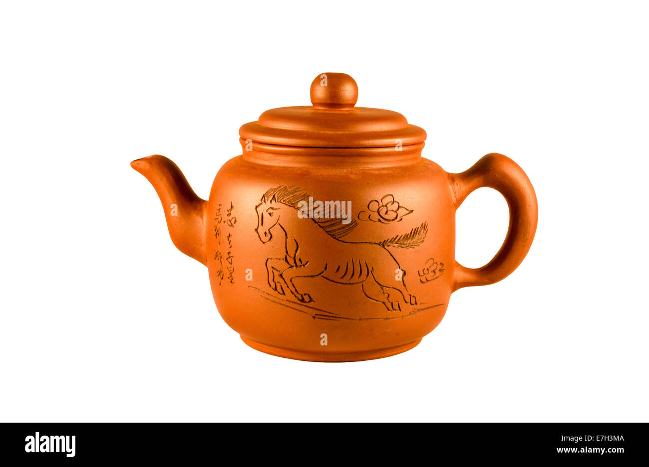 Chinese clay teapot Stock Photo Alamy