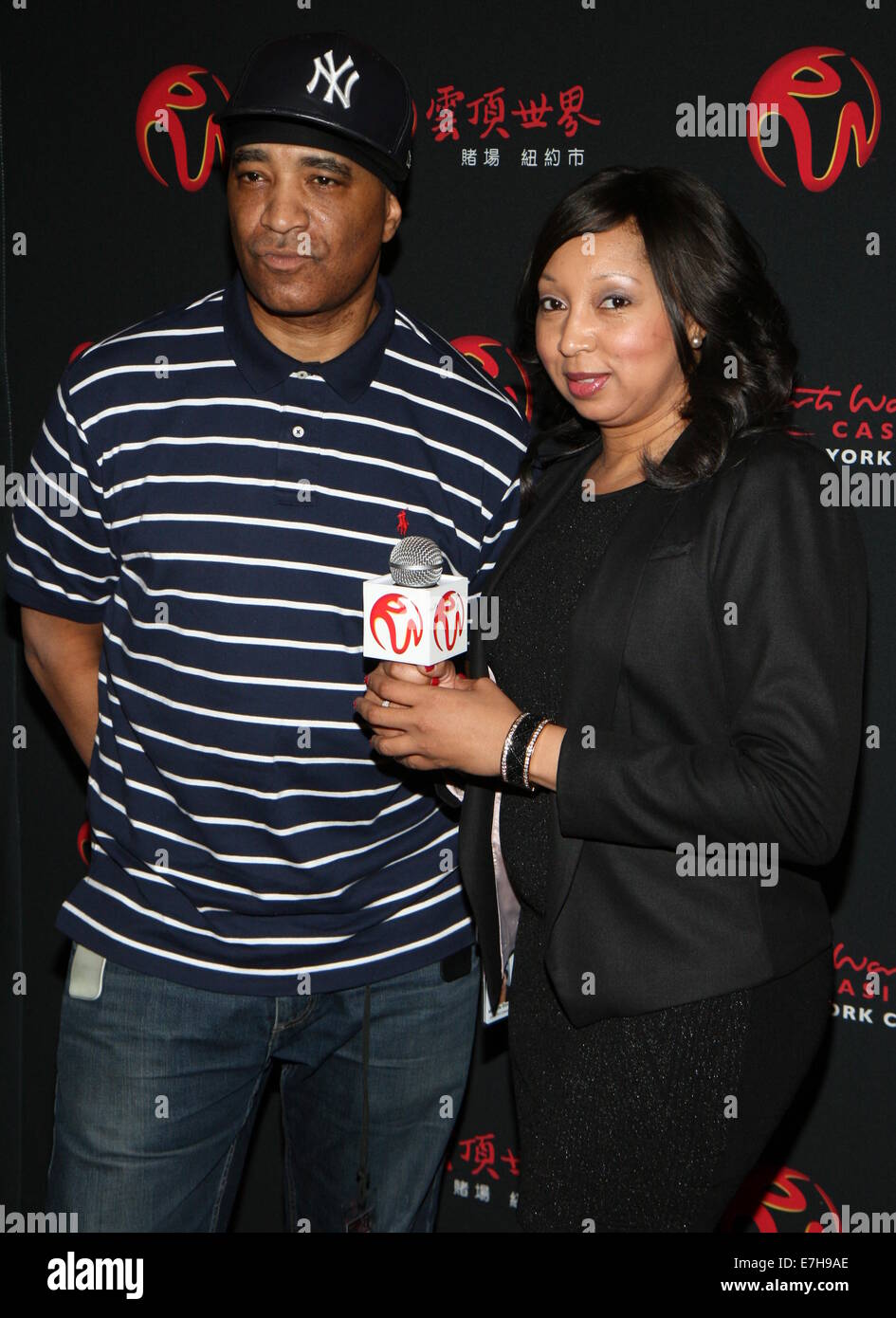 Resorts World Casino New York City hosts 'The Legends of Hip Hop' concert  Featuring: Marley Marl Where: New York, United States When: 16 Mar 2014 Stock Photo