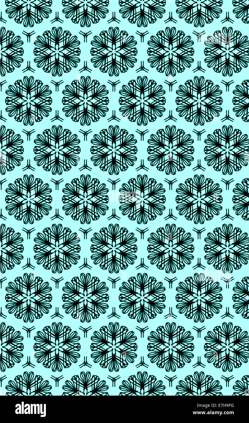 illustration of symmetrical design wallpaper Stock Photo
