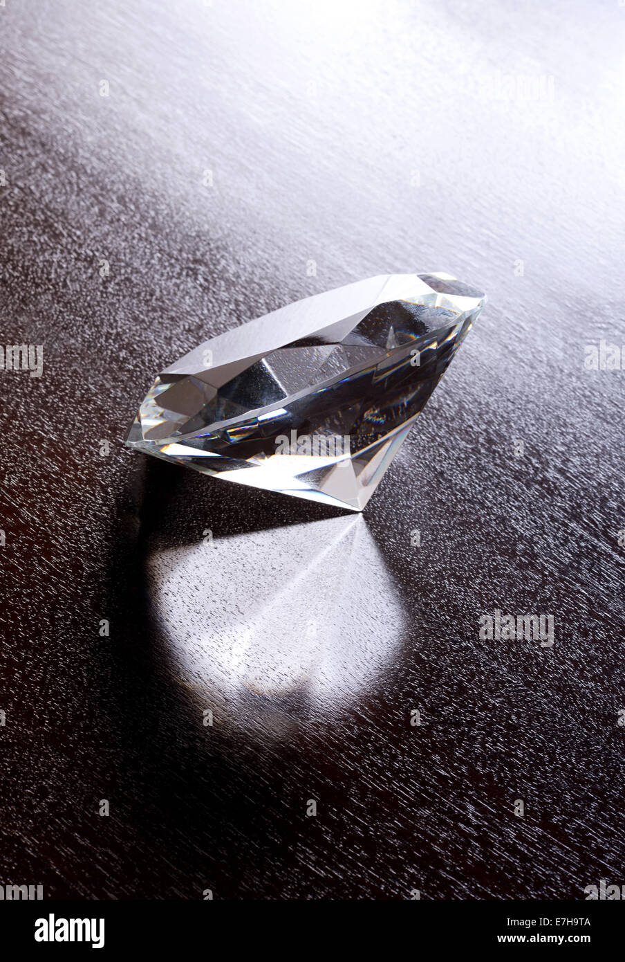Large Shiny Diamond Stock Photo Alamy