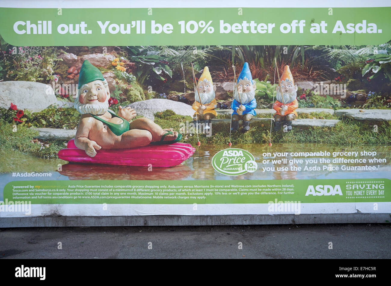 Asda supermarket billboard hi-res stock photography and images - Alamy