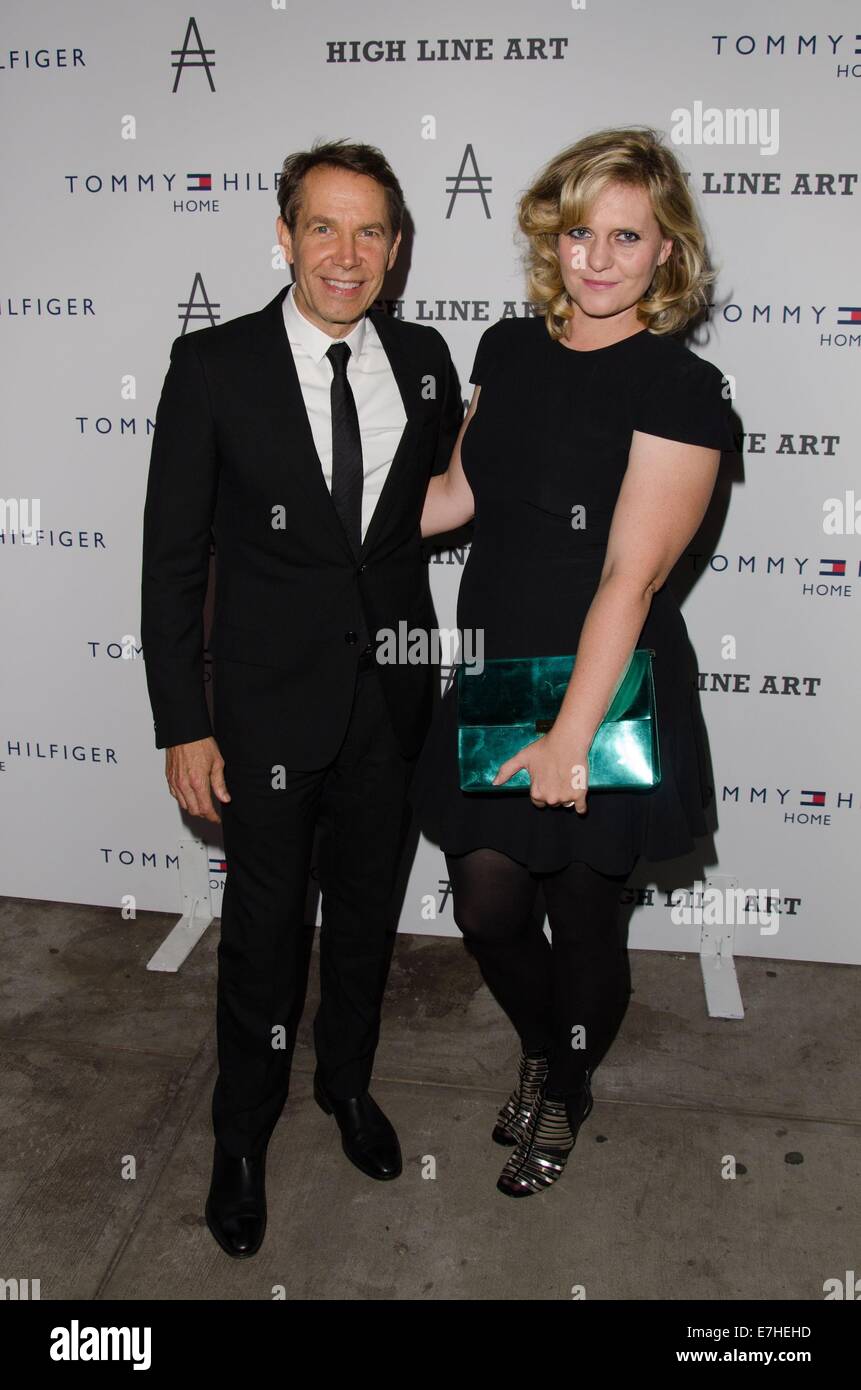 New York, NY, USA. 17th Sep, 2014. Jeff Koons, Justine Wheeler Koons at