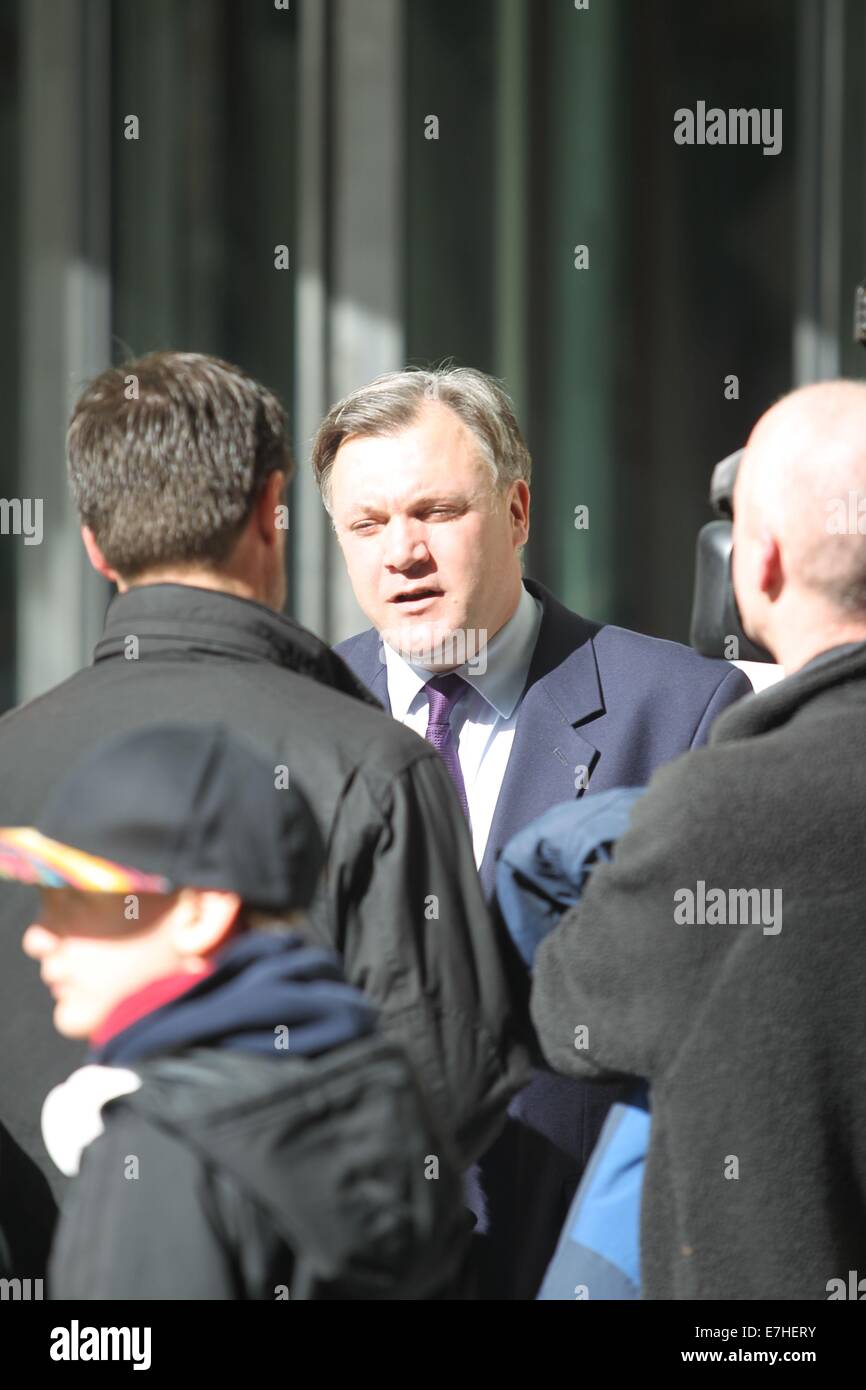 Ed Balls at BBC House Featuring Ed Balls Where London, United Kingdom