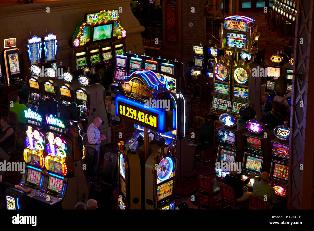 Paris hotel las vegas interior hi-res stock photography and images