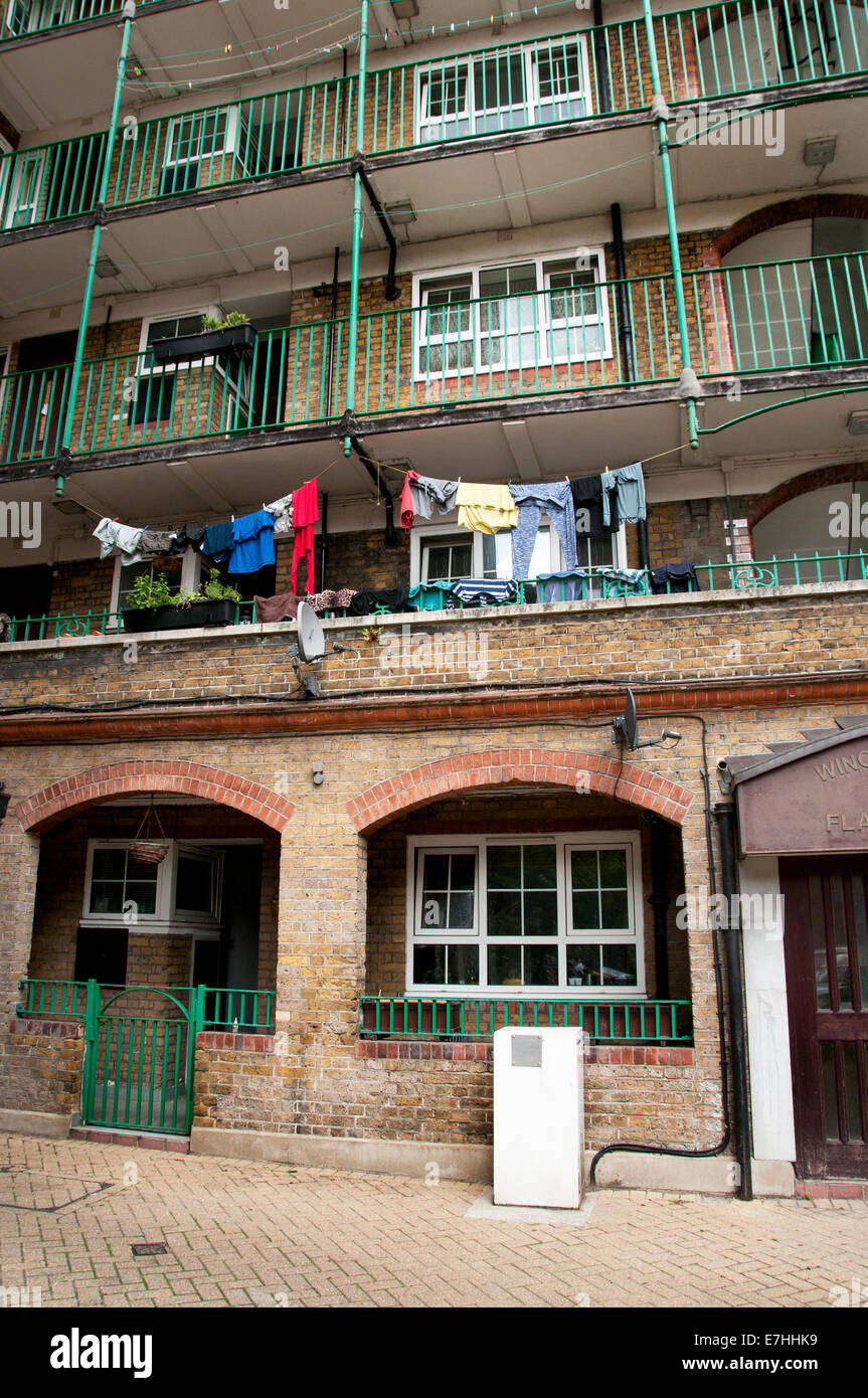 Mixed private and social housing hires stock photography and images