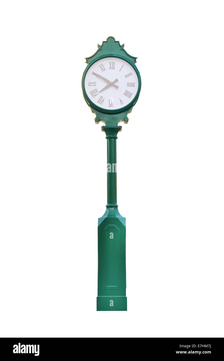 Outdoor antique pole clock hires stock photography and images Alamy