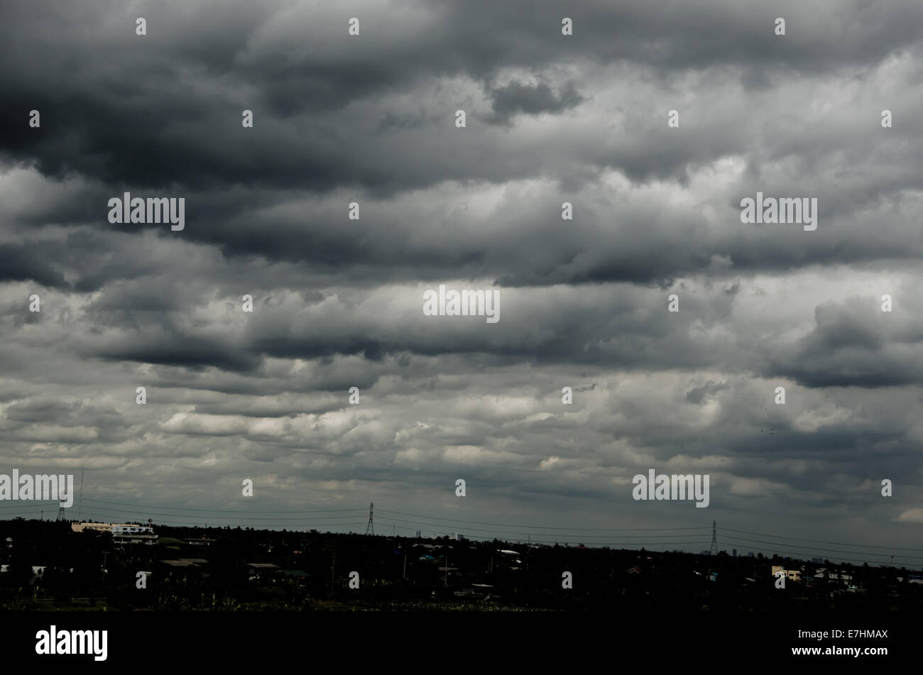 storm cloud in the sky Stock Photo - Alamy