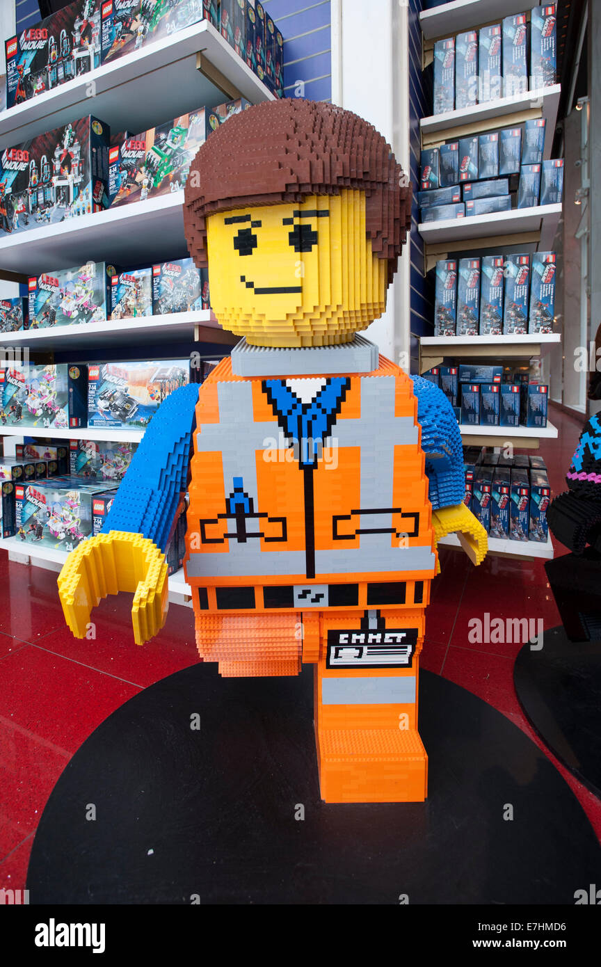 Lego Movie. Emmet Stock Photo - Alamy