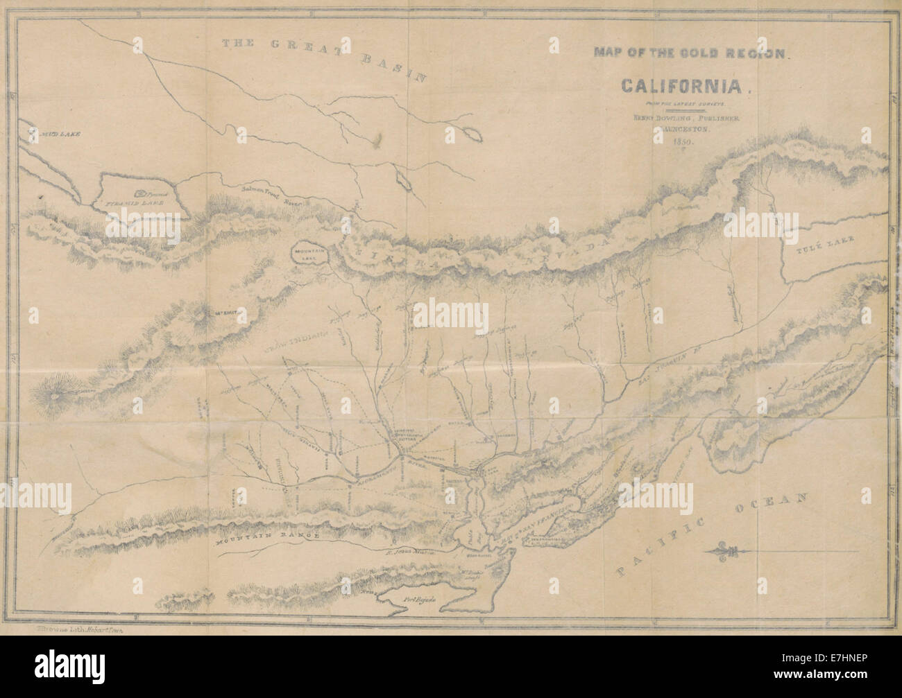 1850 california hi-res stock photography and images - Alamy