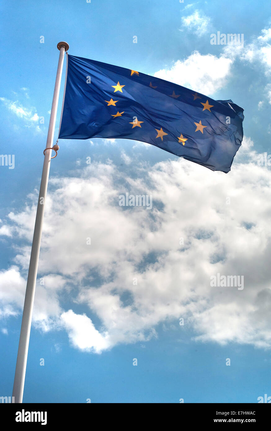 european union flag / EEC flag Stock Photo - Alamy