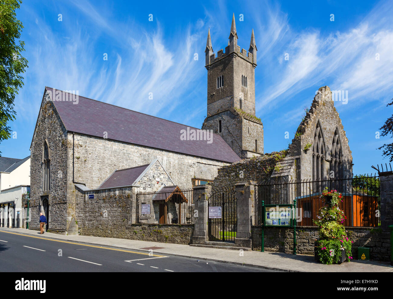 Ennis Friary on Abbey Street in the town centre, Ennis, County Clare