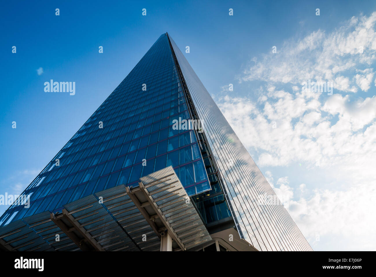 The tallest building in the european union hires stock photography and