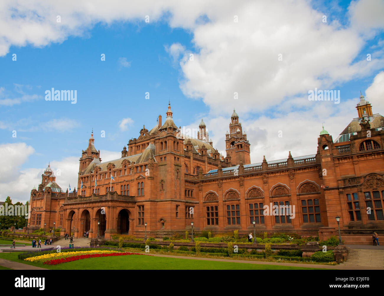 Kelvingrove museum, Glasgow, Scotland Stock Photo