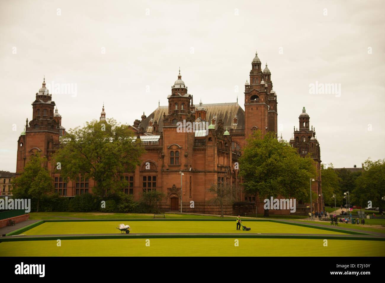 Kelvingrove museum, Glasgow, Scotland Stock Photo
