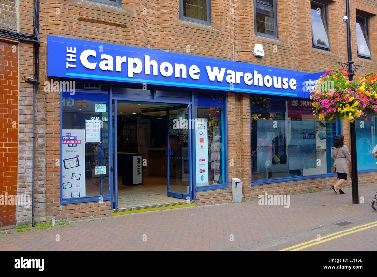 The Carphone Warehouse store in Aylesbury Stock Photo