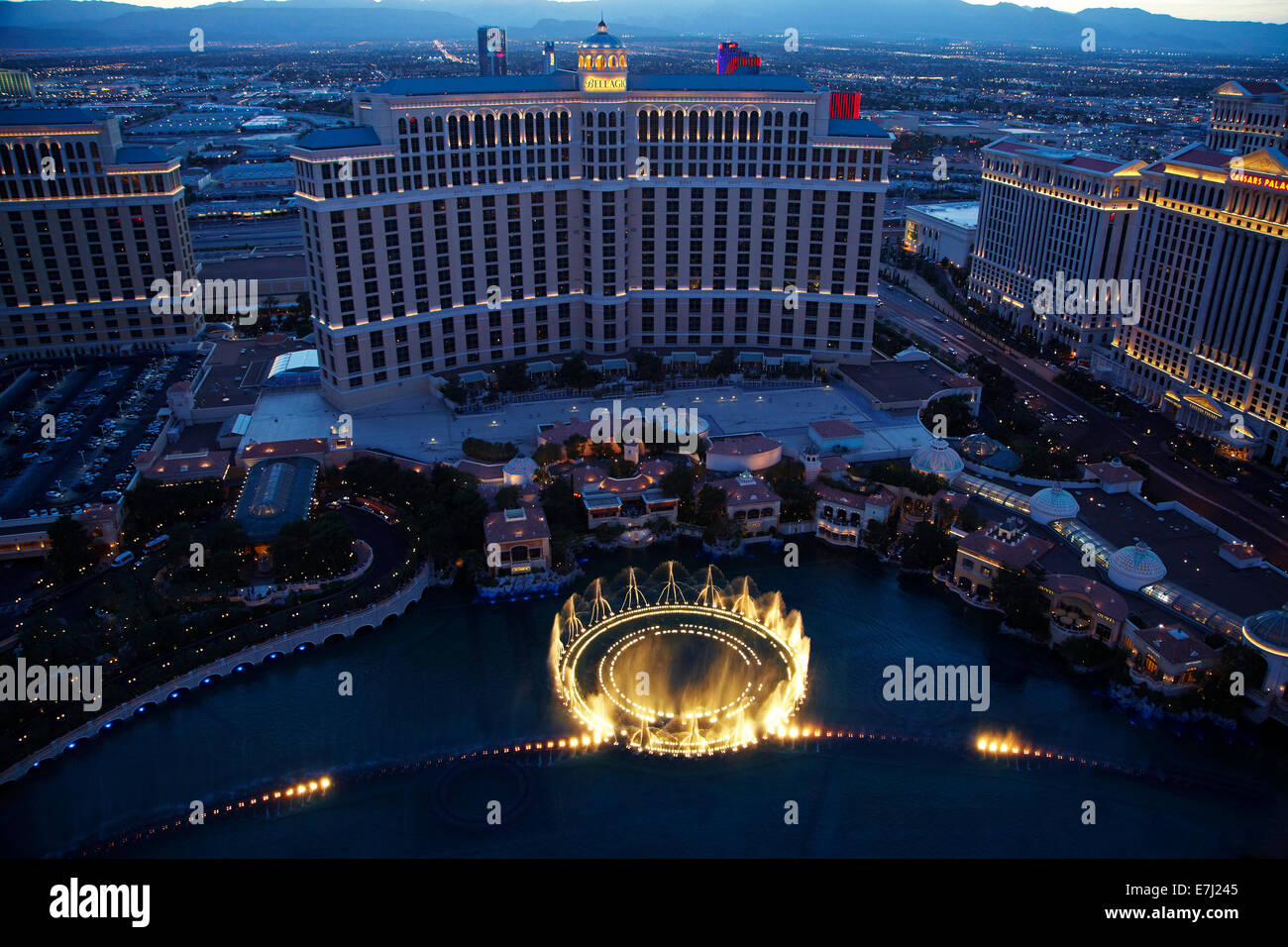 Fountains of Bellagio, Bellagio Hotel and Casino, The Strip, Las Vegas