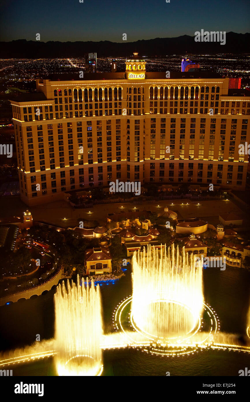 Fountains of Bellagio, Bellagio Hotel and Casino, The Strip, Las Vegas