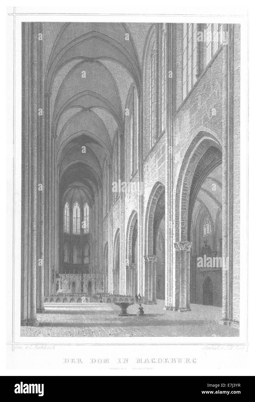 Magdeburg history Black and White Stock Photos & Images - Alamy