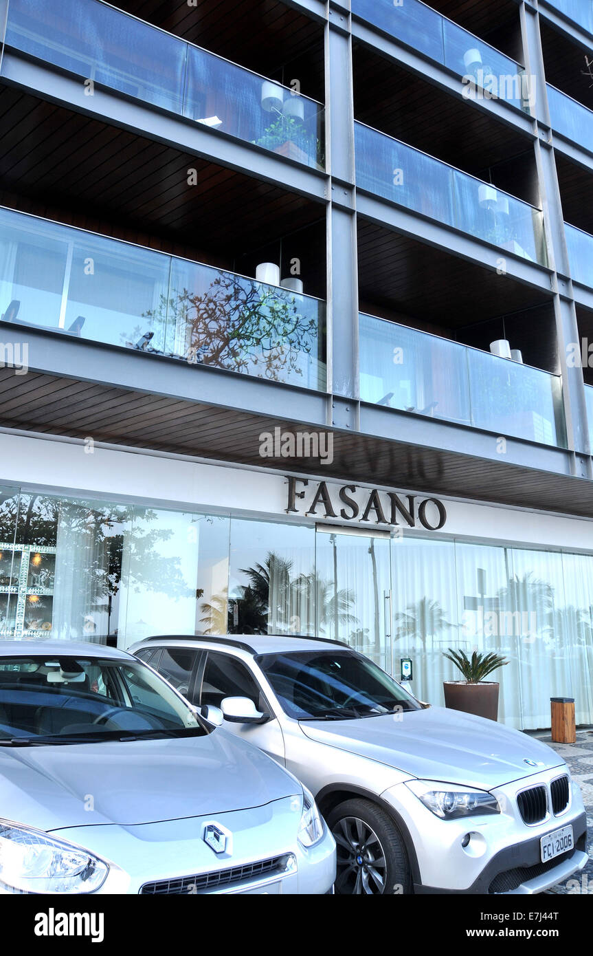 hotel Fasano Ipanema Rio de Janeiro Brazil Stock Photo