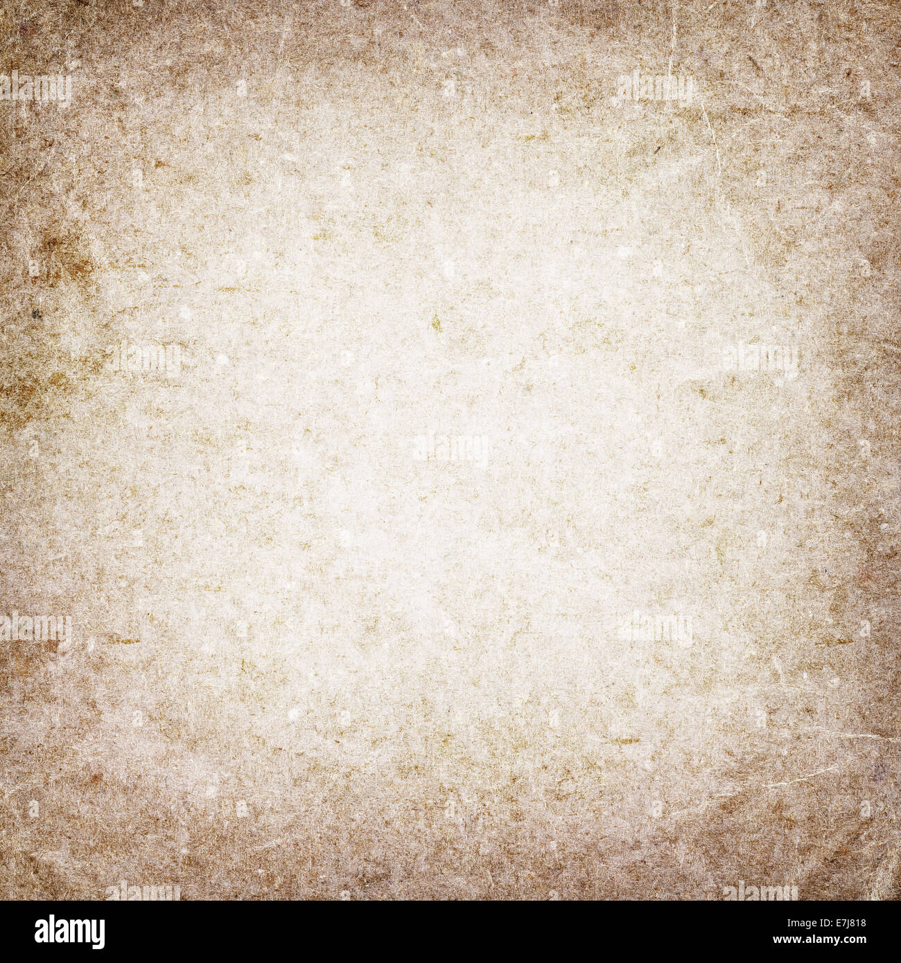 Beige stained paper texture Stock Photo