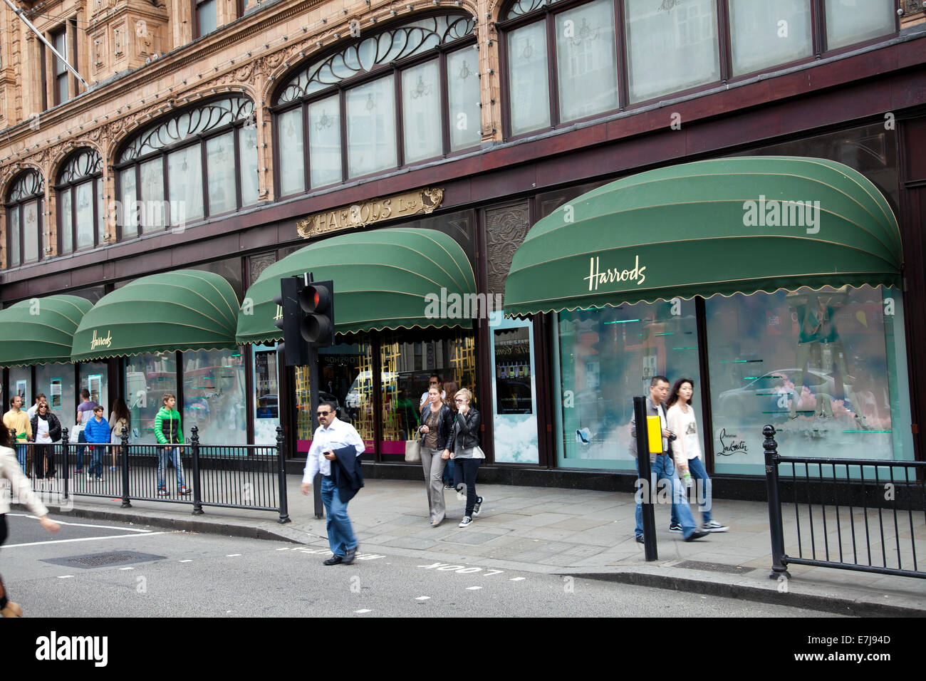 Harrods Store in Knightsbridge London UK Stock Photo Alamy