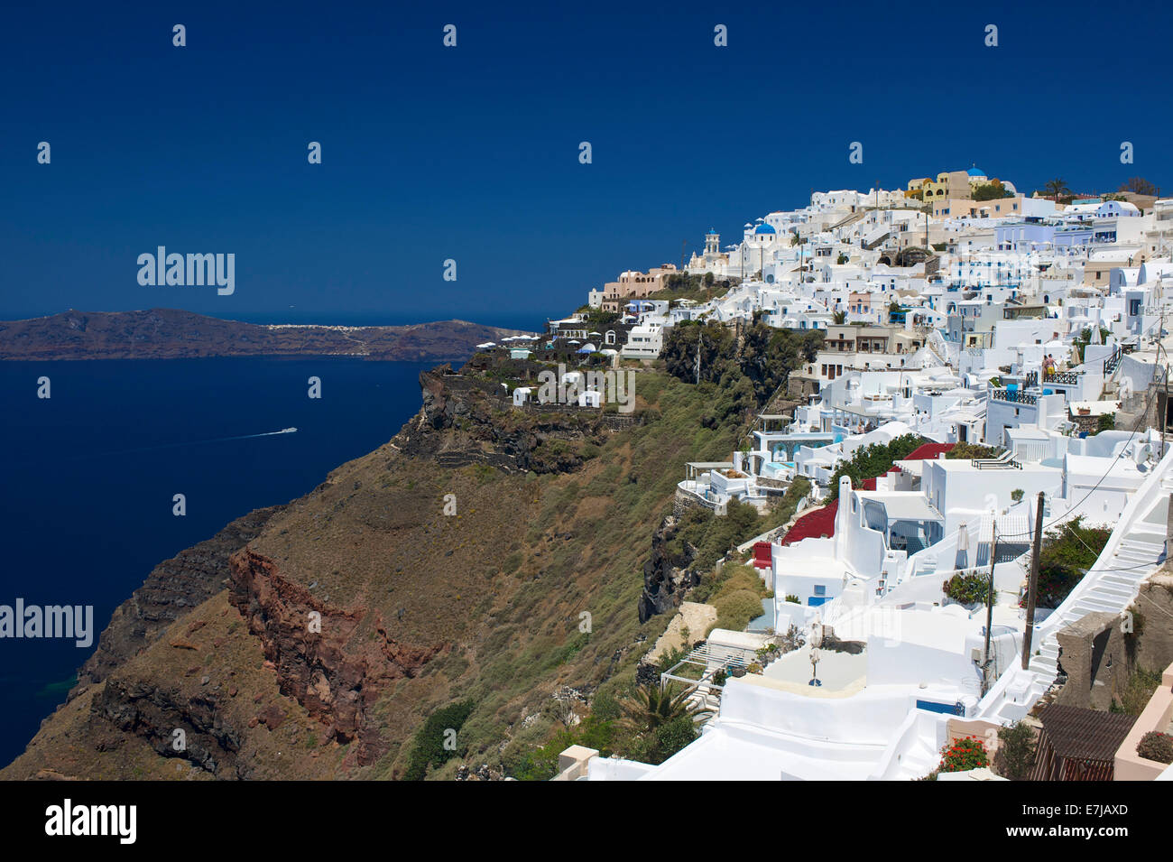 View of Imerovigli, Santorini, Cyclades, Greece Stock Photo