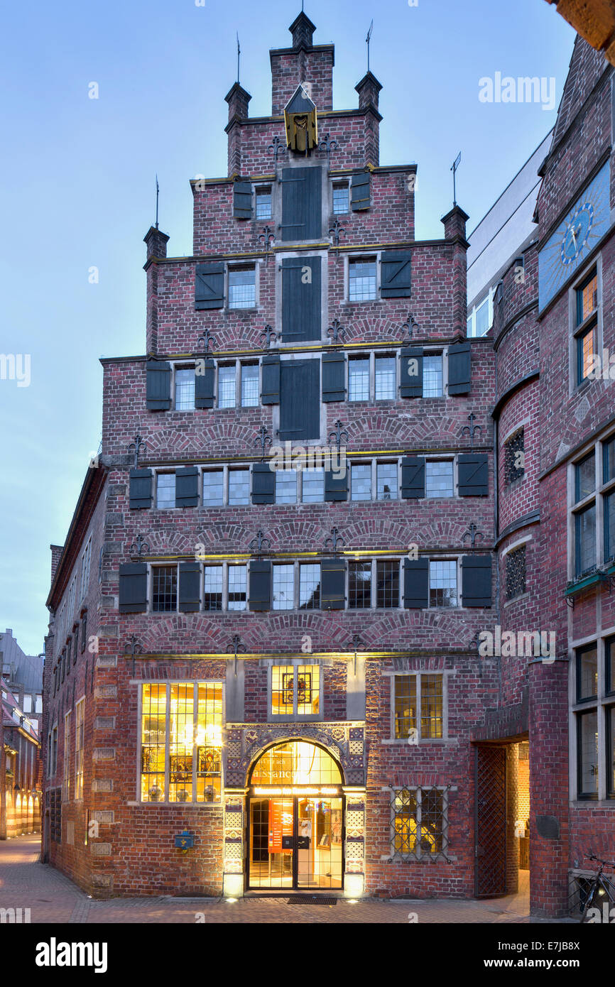 Böttcherstraße, historic town centre, Bremen, Germany Stock Photo