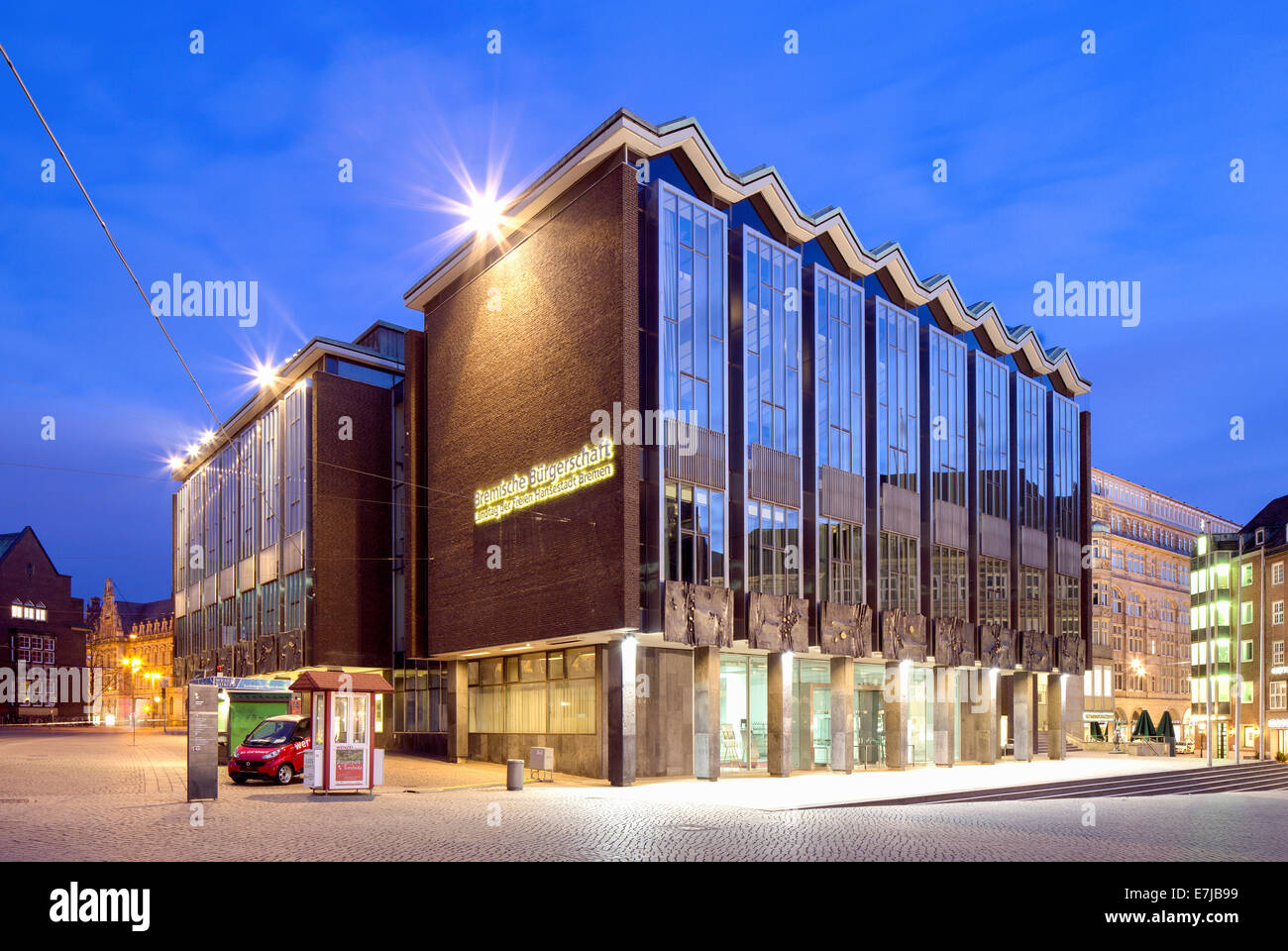 Haus Der Bremischen Burgerschaft Building Seat Of The Landtag Or