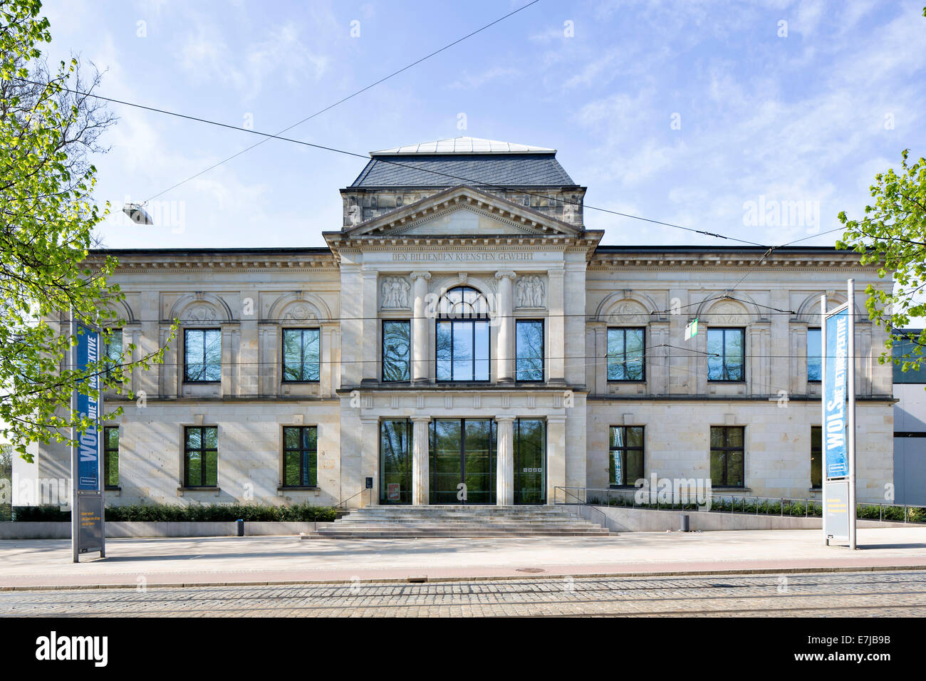 Bremer Kunsthalle art gallery, Bremen, Germany Stock Photo