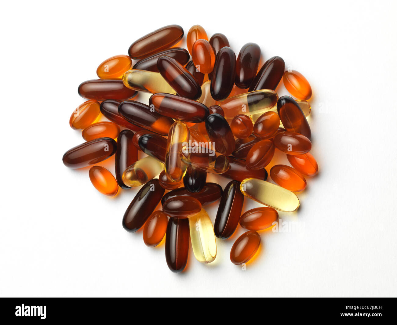 Gel Capsule on white background Stock Photo Alamy