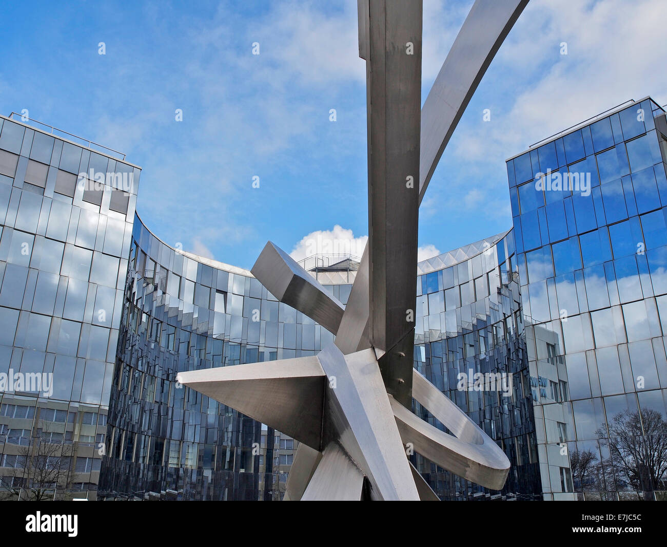 Switzerland, canton Zurich, Schwerzenbach, office building, block