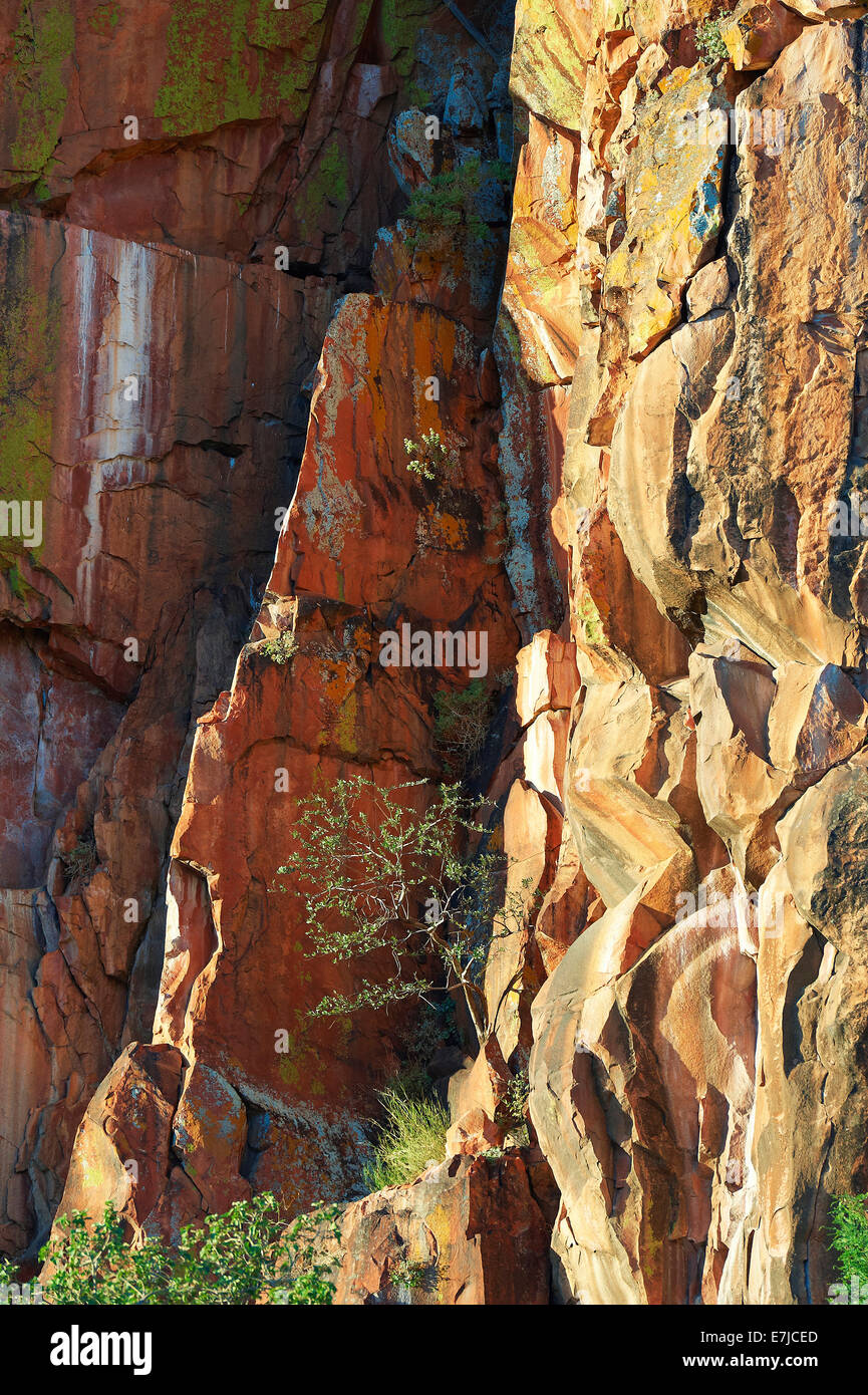 Namibia Cliffs Africa, cliff, Namibia, sundown, stones, shrubs, bushes, mountain Water ...
