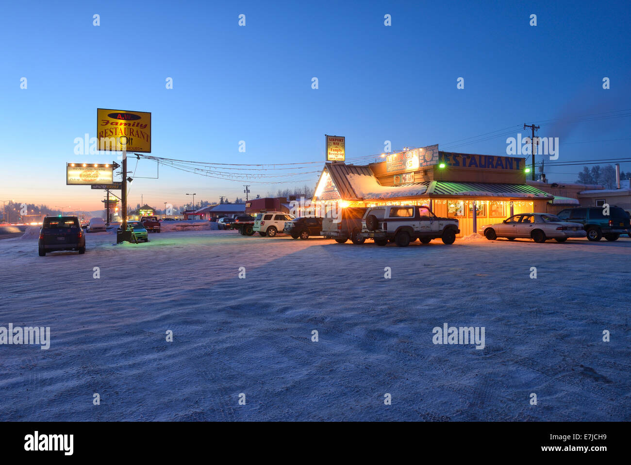 USA, United States, America, Alaska, Far North, Interior, Fairbanks
