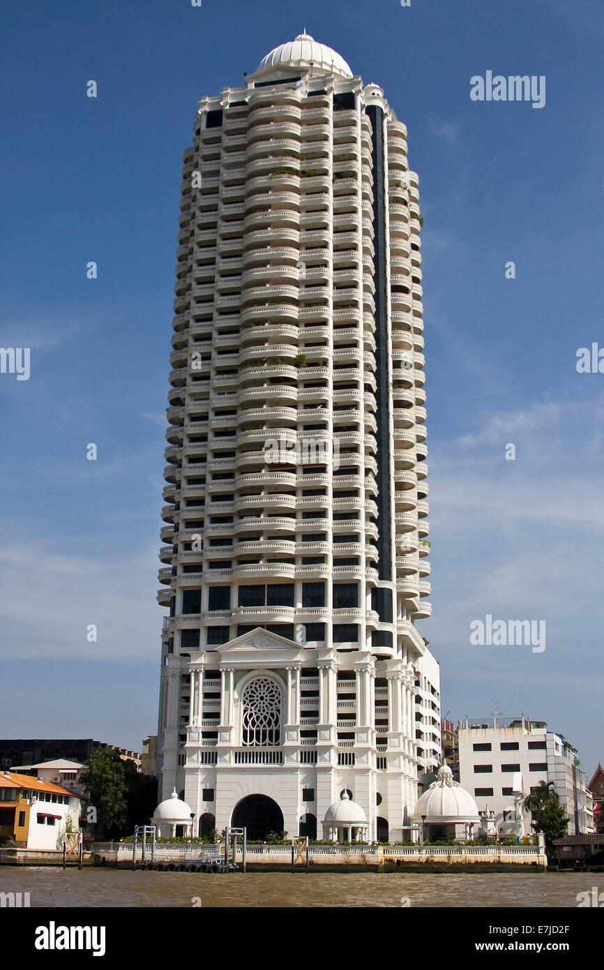 Asia, outside, Bangkok, building, city, Condominium, building ...