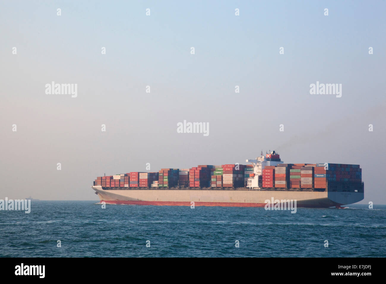 Asia, China, Hong Kong, Hongkong, Container Ship, Ship, Shipping, Cargo