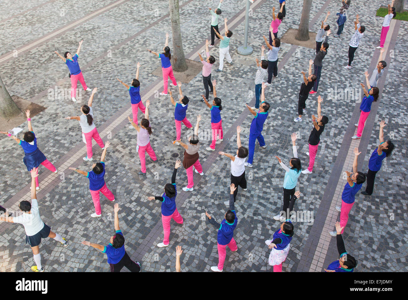 Asia, China, Hong Kong, Hongkong, Kowloon, Tsim Sha Tsui, Exercise