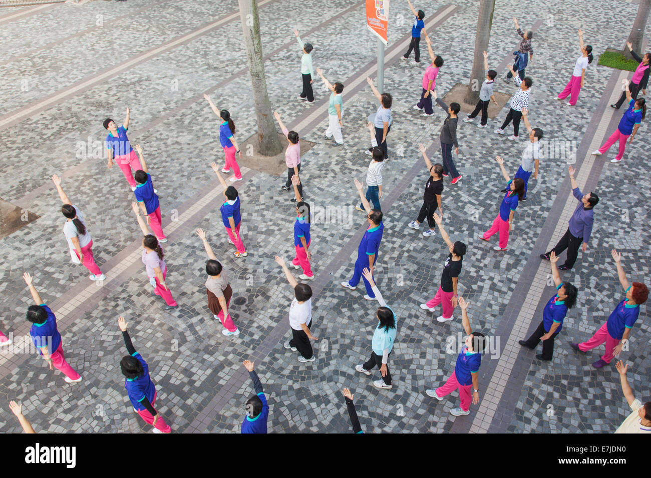 Asia, China, Hong Kong, Hongkong, Kowloon, Tsim Sha Tsui, Exercise