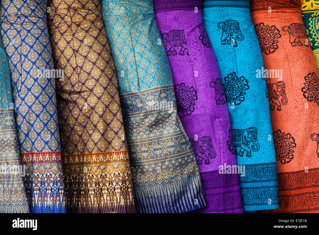 Siem Reap Long Chemisier Silk Dress