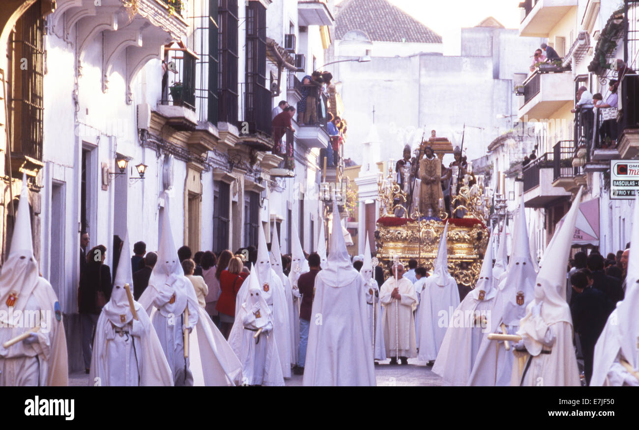 holy week, celebration, Jerez, Andalusia, Spain Stock Photo
