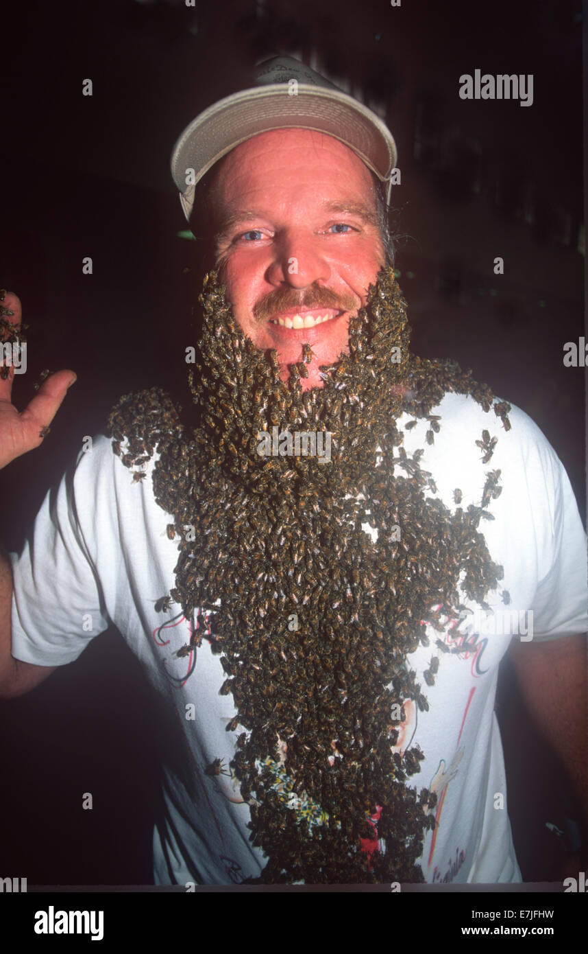 Live Beard of Bees, Honey Festival, Steve Conlon, Parkersburg, West