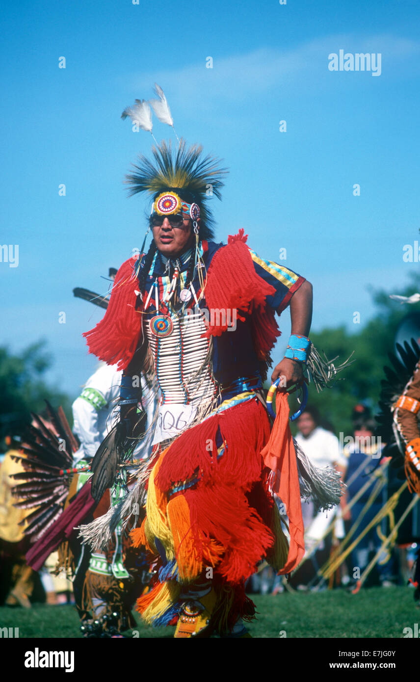 Indian, Anishinabe Days, Winnipeg, Manitoba, Canada Stock Photo