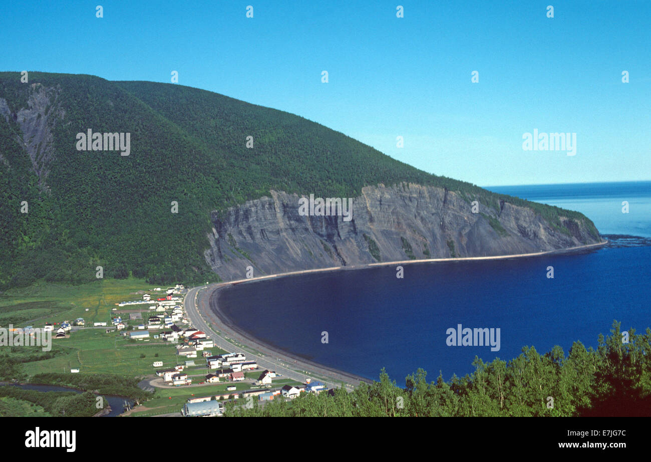 St. Pierre, Gaspe Peninsula, Quebec Province, Canada Stock Photo