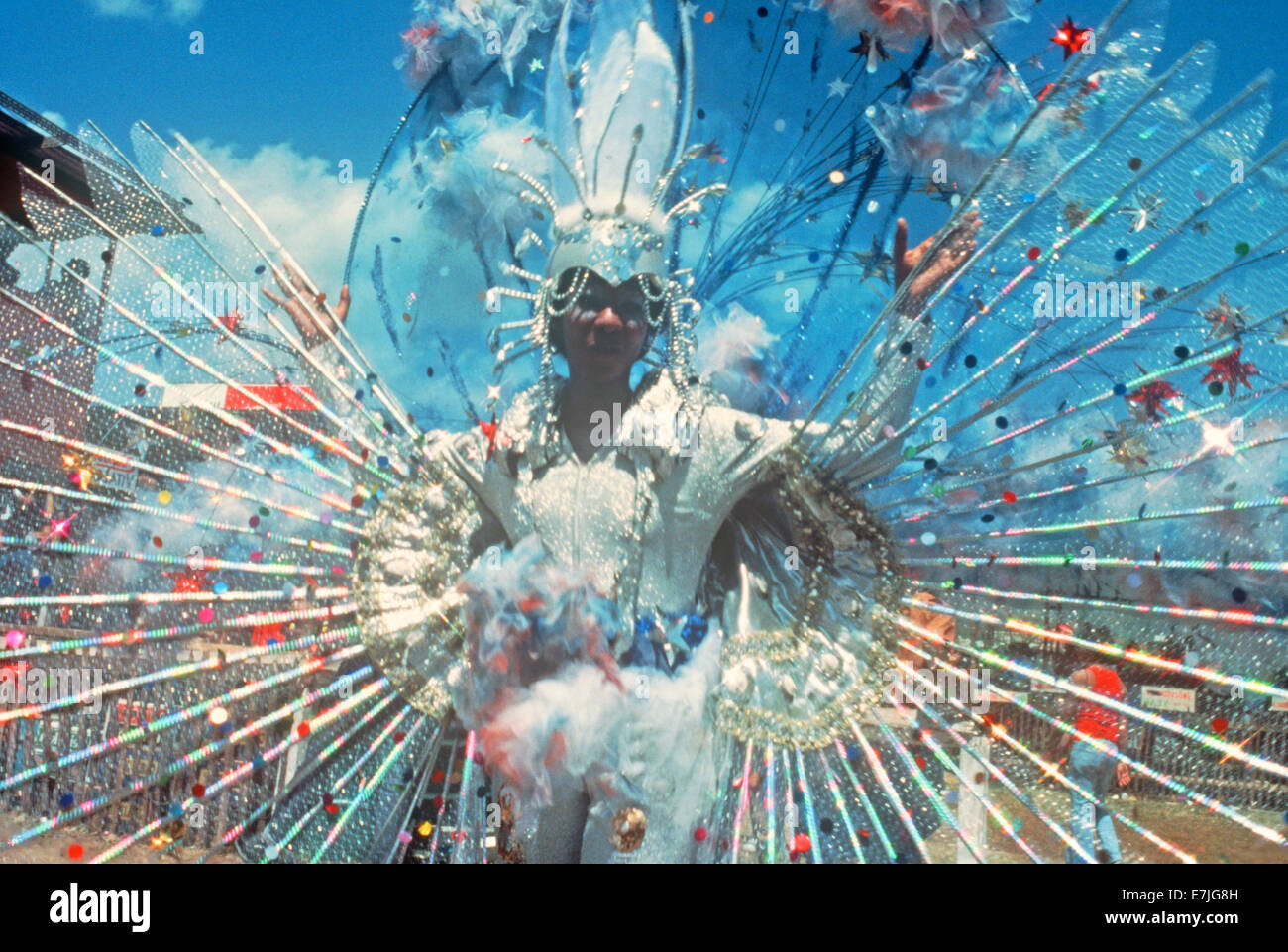 Mardi Gras, Port-au-Spain, Trinidad, Caribbean.. Stock Photo