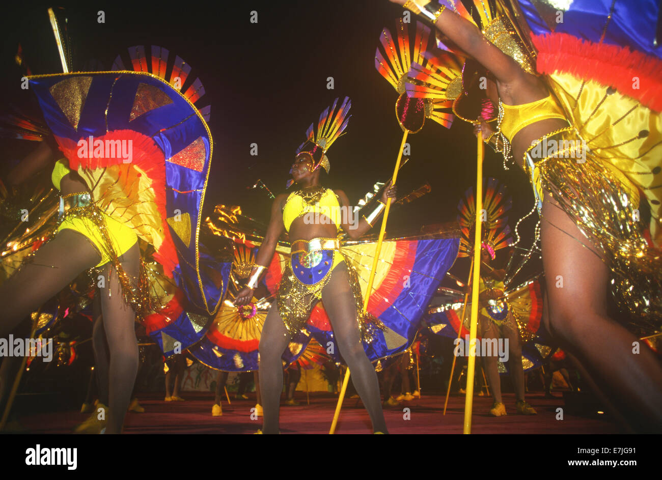Carnival, Kingstown, St. Vincent, Caribbean.. Stock Photo